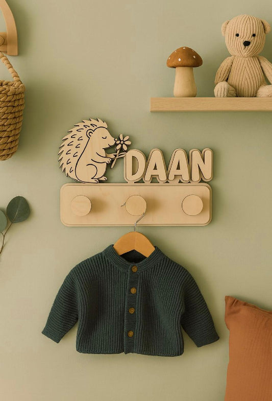 Kinderkapstokje Egel